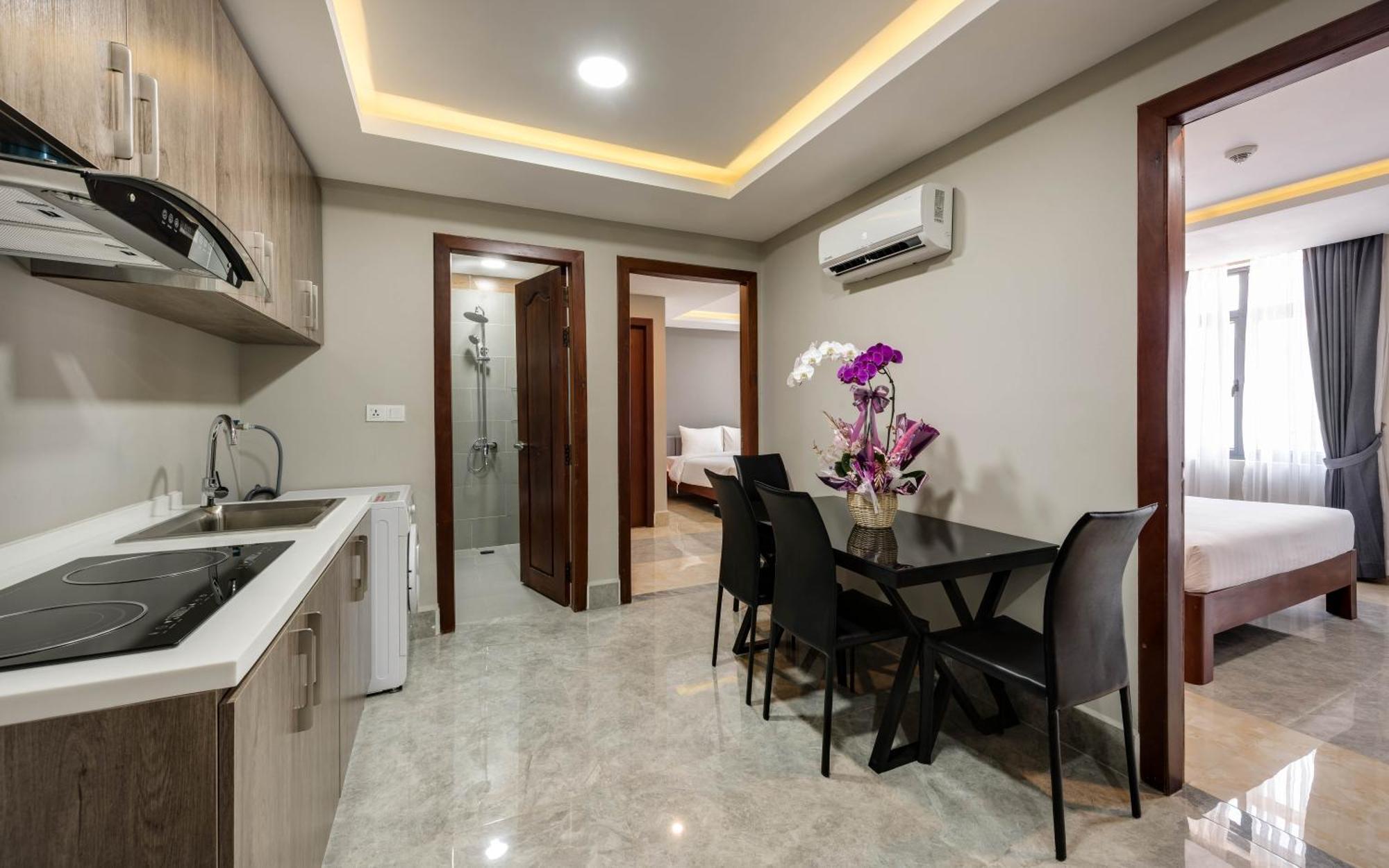SOHO Residence Phnom Penh Værelse billede